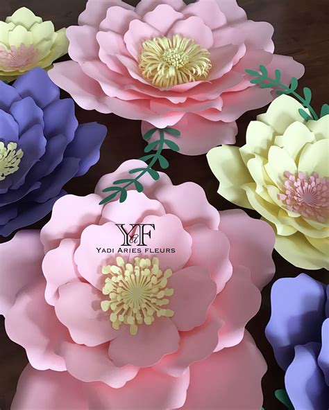 Spring Paper Flower Sets For Inquiries Email Ya Check Out