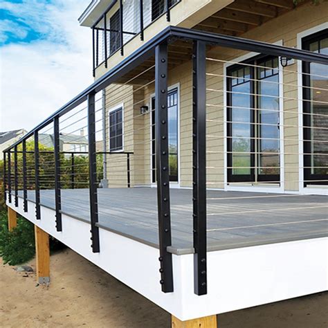 Side Mount Stainless Steel Decking Cable Railingbalustrade For Balcony