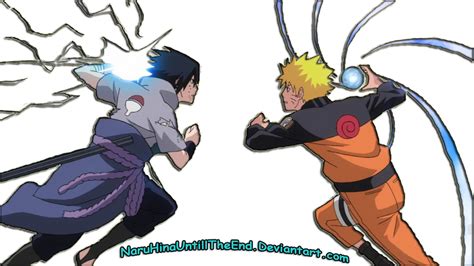 Sasuke Vs Naruto Render By Sakamakijustine On Deviantart