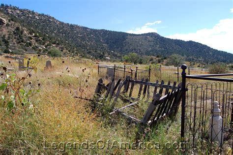 Legends Of America Photo Prints New Mexico Dawson Nm Cemetery 2