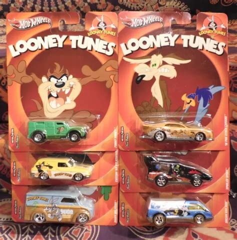 Hot Wheels Pop Culture Looney Tunes Set Of Dairy Delivery Real Riders M M Picclick