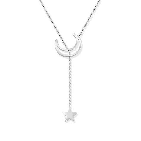 Stainless Steel Crescent Moon Necklace Crescent Moon Necklace Moon