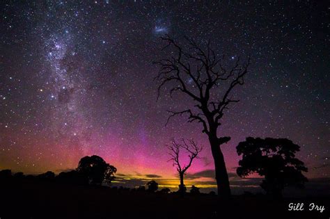 Aurora Australis Milky Way Magellanic Clouds Morgiana Sw Victoria