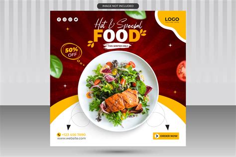 Food Banner Design For Restaurant Graphic By Mahbuburrahmanmahin100