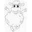 Animal Outline For Sheep  Download Free Vectors Clipart Graphics