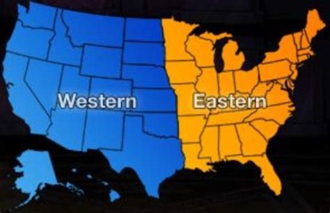 This bit came in from julie morgenstern's may newsletter, on using a time map. Western vs. Eastern half of the United States (better ...