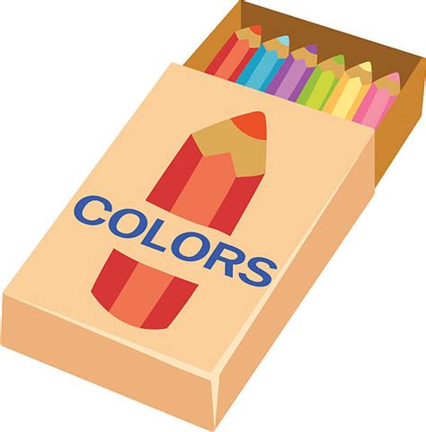Color Pencil Box Illustrations Royalty Free Vector Graphics And Clip Art
