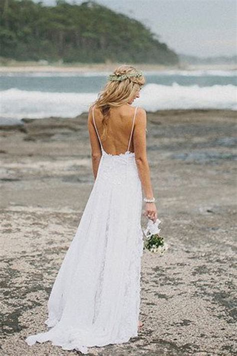 Simple Beach Wedding Dresses For Your Beach Weddings WeddingInclude Wedding Ideas