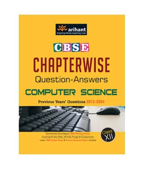 You can download the cbse class 11 computer science ncert book in pdf from the downloadable links in pdf format. CBSE Chapterwise Questions-Answers COMPUTER SCIENCE by ...