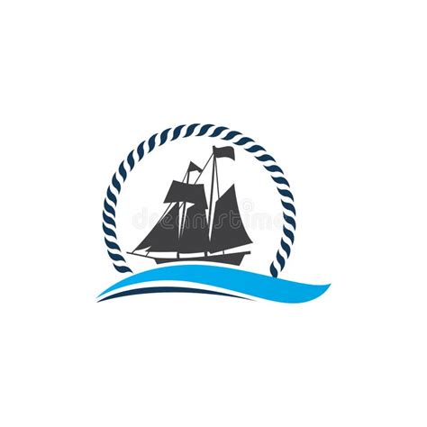 Cruise Ship Logo Template Vector Icon Illustration Design Ship Logo