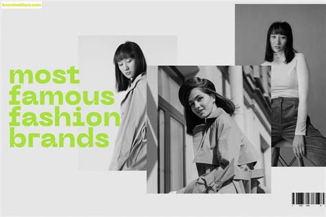 Top 15 Most Famous Fashion Brands In The World Knowinsiders