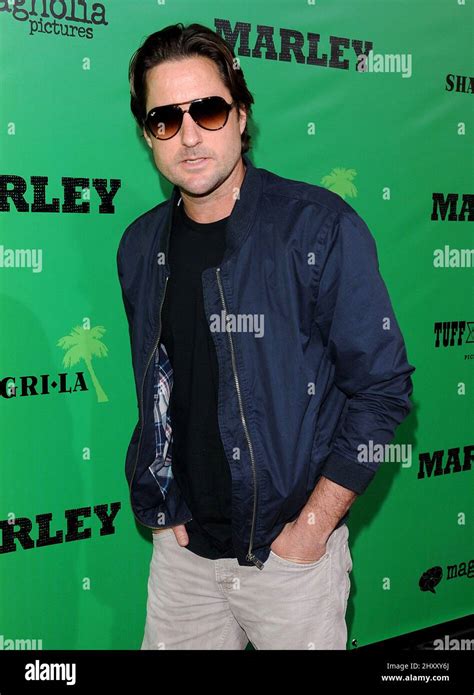 Luke Wilson During The Marley Los Angeles Premiere Held At The Arc Light California Stock