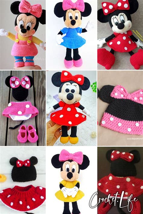 11 Free Minnie Mouse Crochet Pattern Nirvanakensi