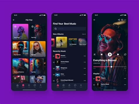Music App Ui Design Uplabs