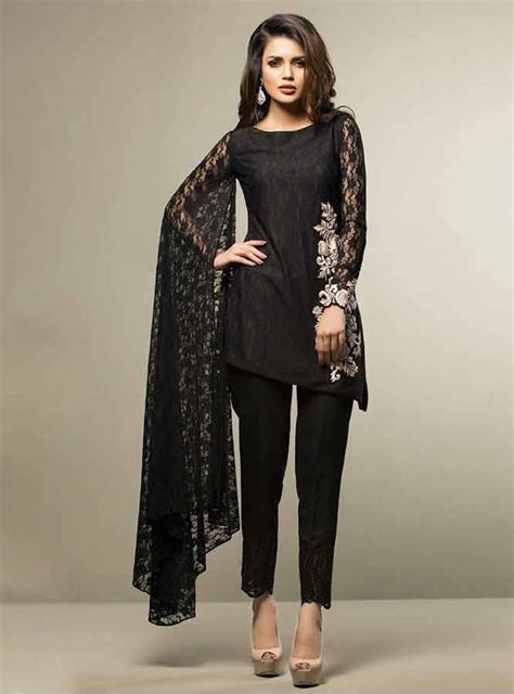 Zainabchottani Beguiled By Black Net Lace Party Dresses 16500 Fashioneven