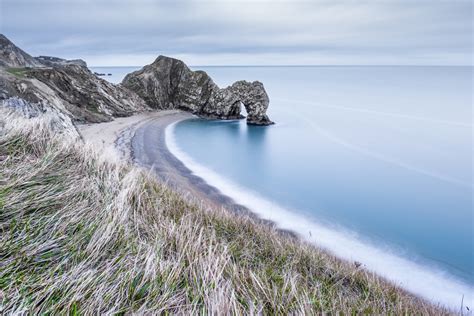 Download Horizon Coast Arch Ocean Beach England Nature Durdle Door Hd