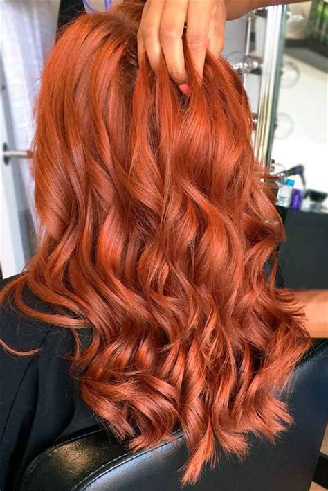 30 Copper Red Hair Dye Fashion Style