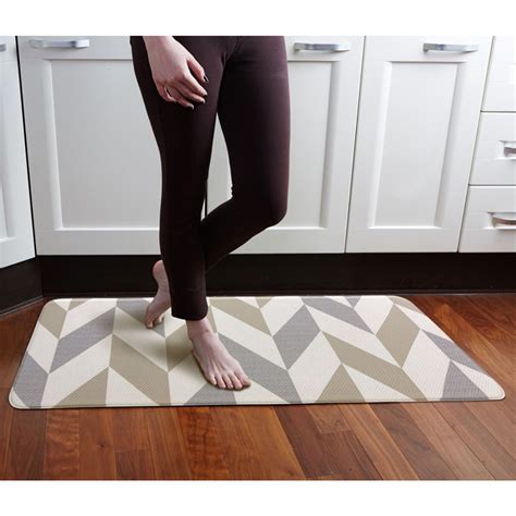 キッチンマット Kitchen Mat Cushioned Anti Fatigue Floor Mat Waterproof Non Slip Kitchen Ru