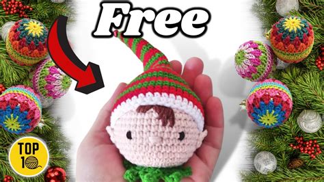 top 10 unique crochet christmas ornaments youtube