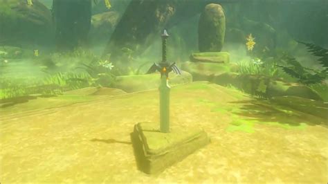 The Legend Of Zelda Breath Of The Wild The Master Sword Location And How