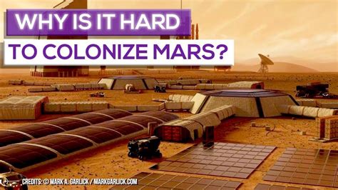 Why Is It Hard To Colonize Mars Youtube