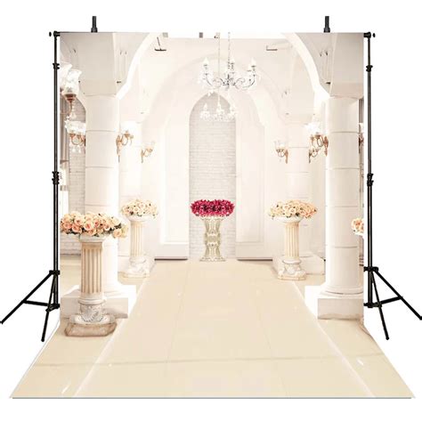 White Palce Photography Background Backdrops For Wedding Digital