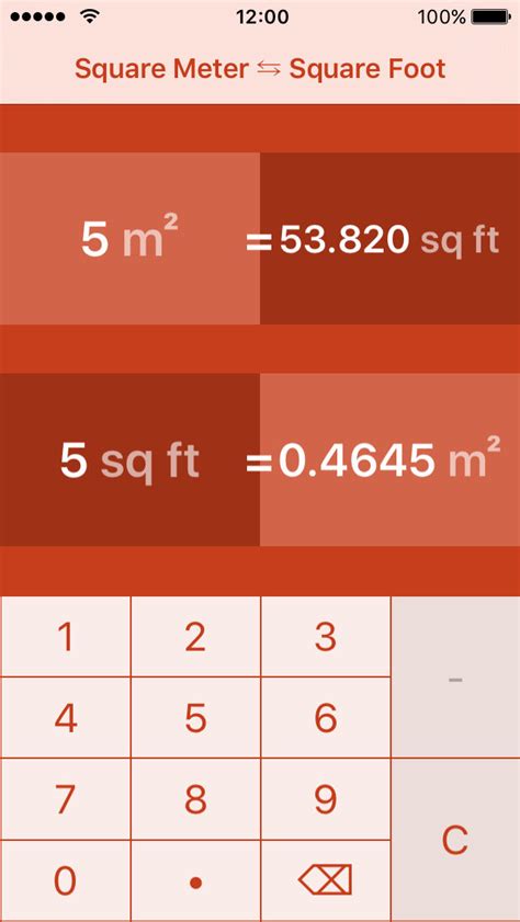 How to convert meters to feet and inches? Square Meters To Square Feet | m² to ft² App Ranking and ...