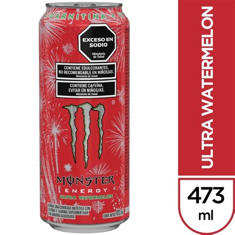 Monster Energy Ultra Watermelon Bebida Energética 473 ml