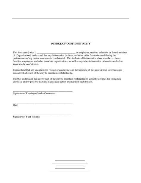 Confidentiality Agreement | LegalForms.org