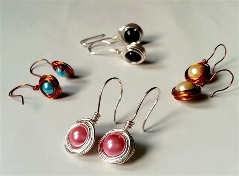 This is my best selling ear cuf. Simple Wire Wrapped Earrings · How To Make A Pair Of Wire ...