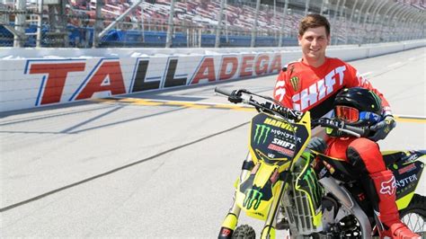 Travis pastrana replicates evel knievel motorcycle jumps daredevil motorcycle rider alex harvill died in a crash thursday while. Monster Energy Motocross Rider Attempts to Break Guinness World Record - Cycle News