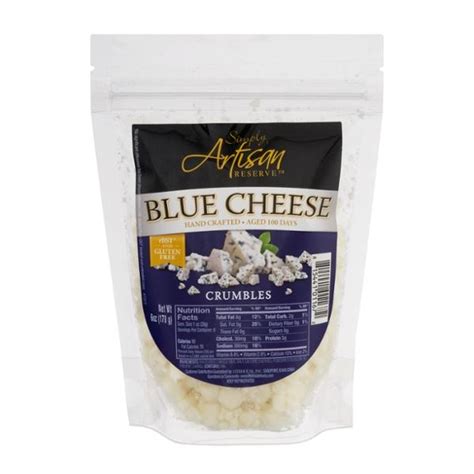 Freezing blue cheese crumbles is much simpler and takes on a minute or two. Simply Artisan Reserve Blue Cheese Crumbles 6 oz. Bag | Hy ...