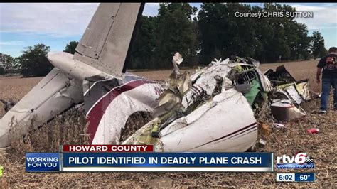 Pilot Killed In Plane Crash Near Kokomo Identified
