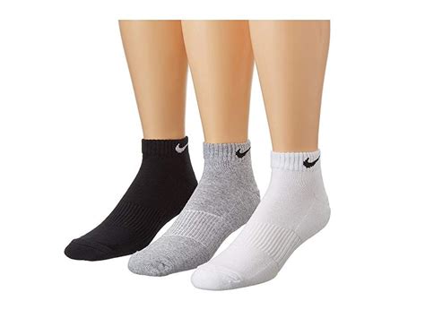 Nike Cotton Cushion Low Cut With Moisture Management 3 Pair Pack Grey