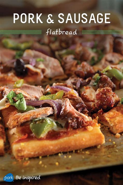 Place the pork back in the skillet and spoon some sauce over the pork loin. Pork Tenderloin and Sausage Flatbread | Recipe | Leftover ...