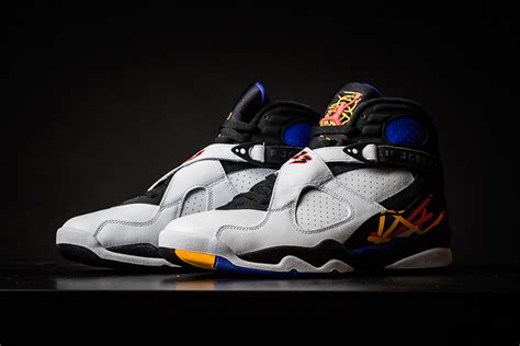 This informed the new, exposed eclipse plate 2.0 that extends beyond the midsole into the shoe's upper. Air Jordan 8 Three Times A Charm Release Date - Sneaker Bar Detroit