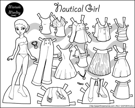 3 Black And White Fashion Paper Dolls Today • Paper Thin Personas