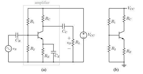 Draw The Circuit Diagram Of Npn Transistor Amplifier In Common Emitter