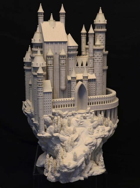 Bold Machines Designs And Releases An Amazing 3d Printed Castle Model