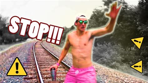Dont Play On Train Tracks Youtube