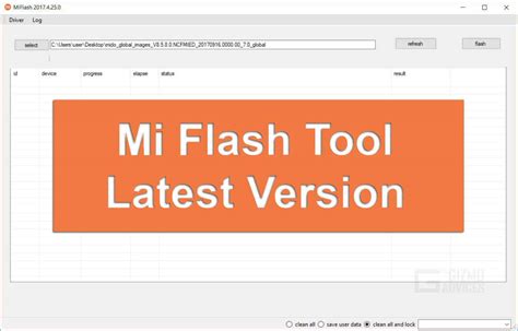 Download Xiaomi Mi Flash Tool English Latest Version