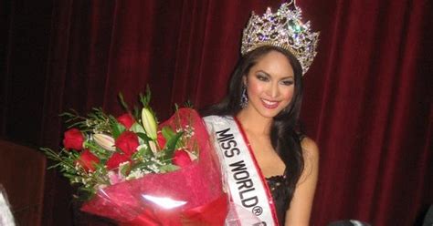 today world news riza santos crowned miss world canada 2011