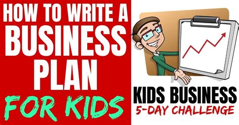 How To Make A Business Plan For Kids Encycloall