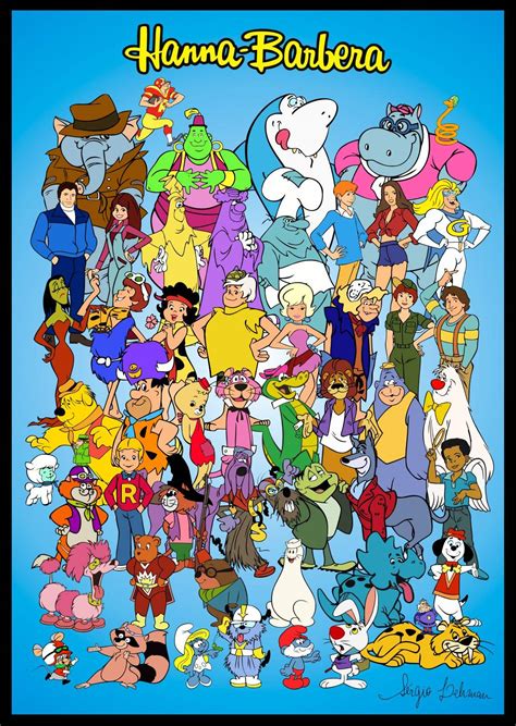 The New Hanna Barbera Cartoon Series海报 1 高清原图海报 金海报 Goldposter