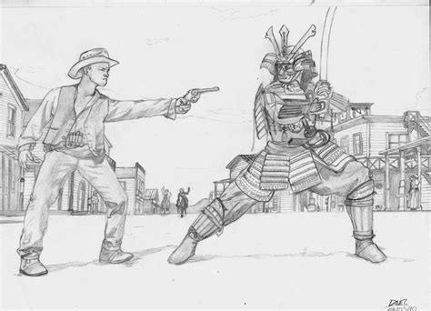Cowboy Vs Samurai By Urieck On Deviantart