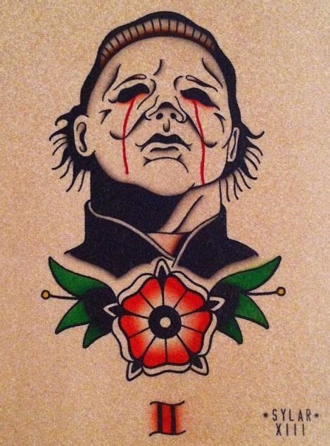 Michael Myers Tattoo Flash Movie Tattoos Spooky Tattoos Horror