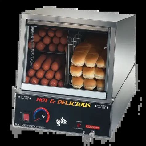 Star Mfg 35ssa Hot Dog Steamer With Juice Tray