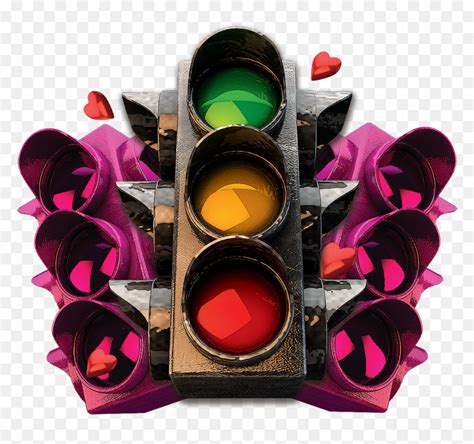 Valentines Traffic Light Party Hd Png Download Vhv