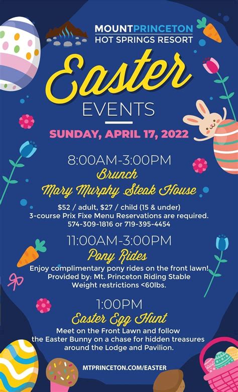 Easter Events At Mt Princeton Salida Chamber Of Commerce