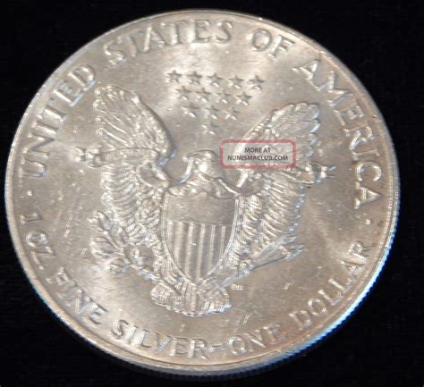 1986 American Silver Eagle Bullion Coin Rare Key Date Circulated Nr